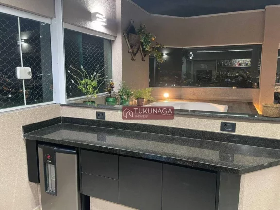 Imagem Cobertura com 3 dormitórios à venda, 144 m² por R$ 1.380.000,00 - Vila Galvão - Guarulhos/SP