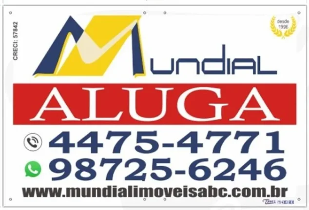 Imagem Alugo Salão Comercial em Santo André. Parque Jaçatuba