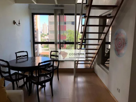 Imagem Apartamento com 1 dormitório à venda, 57 m² por R$ 1.080.000,00 - Itaim Bibi - São Paulo/SP