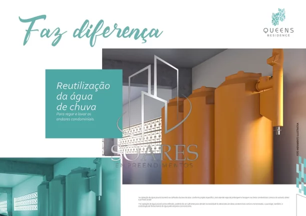 Imagem QUEENS RESIDENCE – 2 Vagas Soltas e Varanda com Churrasqueira no Umarizal
