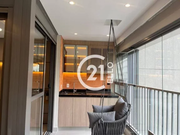 Imagem Apartamento com 1 dormitório para alugar, 41 m² por R$ 8.055,00/mês - Jardins - São Paulo/SP