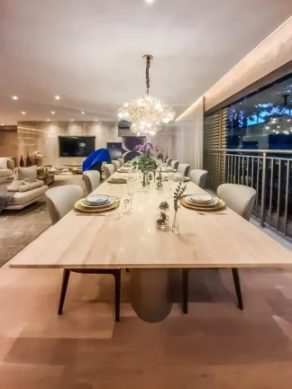 Imagem Apartamento de luxo em Moema By Yoo: 4 quartos, 4 suítes, 5 banheiros e 269m² à venda em São Paulo-SP! Aproveite!