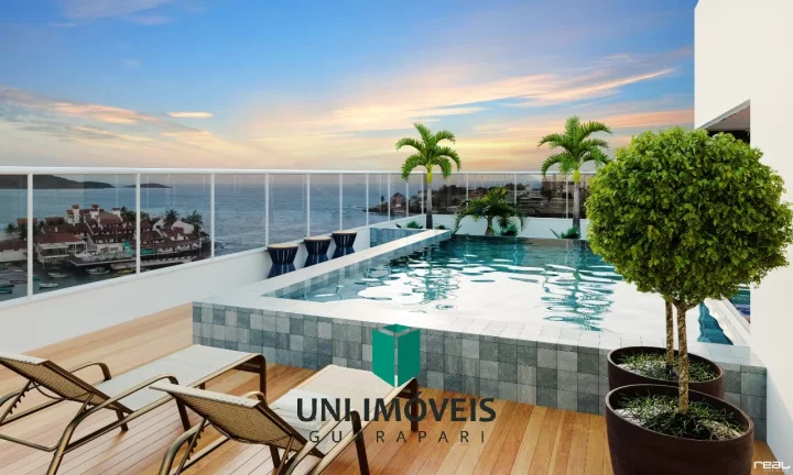 Imagem Apartamento à venda com área de lazer completa em Guarapari ? 2 quartos com área externa e 2 vagas!