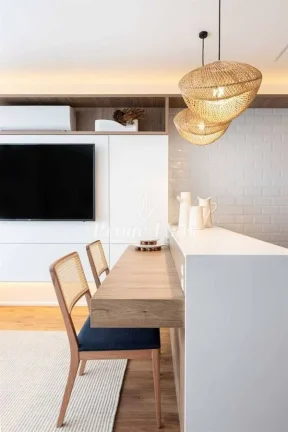 Imagem Flat disponível para venda no Condomínio Edifício Urbano Duplex na Vila Nova Conceição, com 50m², 1 dormitório e 1 vaga de garagem