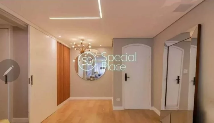 Imagem Apartamento com 110m² em Moema Índios. Totalmente reformado, elétrica, hidráulica, gesso , ilumi...