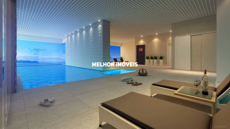 Imagem One Tower apartamentos amplos na beira-mar na Avenida Atlântica em Balneário Camboriú.