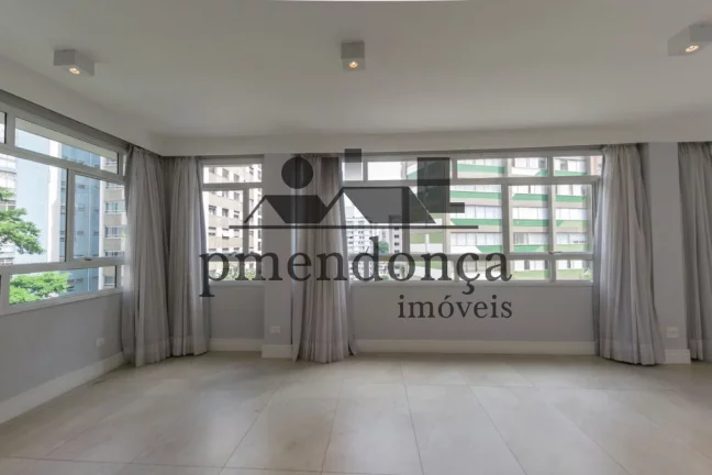 Imagem Apartamento na Rua Conselheiro Brotero com 3 quartos (1 suíte) e 2 vagas, 164 m² todo reformado
