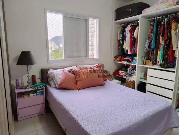 Imagem Apartamento com 2 dormitórios à venda, 70 m² por R$ 590.000 - Campo Grande - Santos/SP