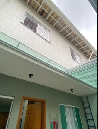 Imagem Sobrado com 3 dormitórios à venda, 113 m² por R$ 430.000,00 - Caxangá - Suzano/SP