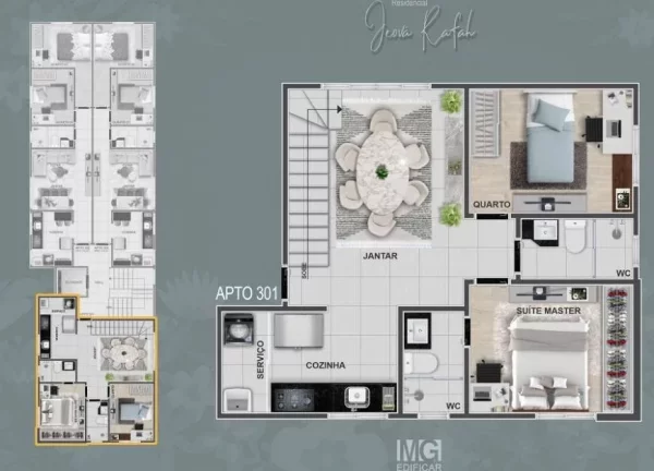 Imagem Apartamento Cobertura Duplex em Belo Horizonte