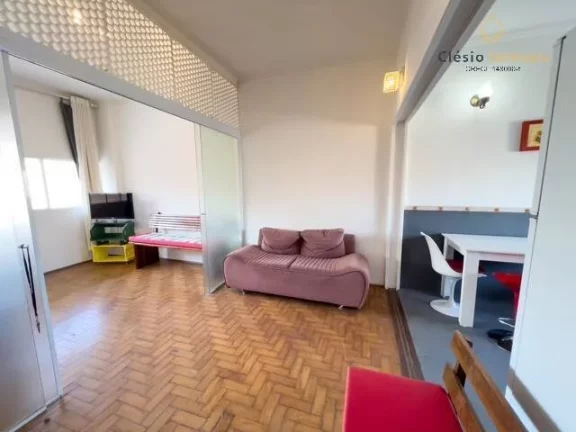 Imagem Apartamento 1 Quarto Suíte | Escritório e Mobília | 1 Vaga