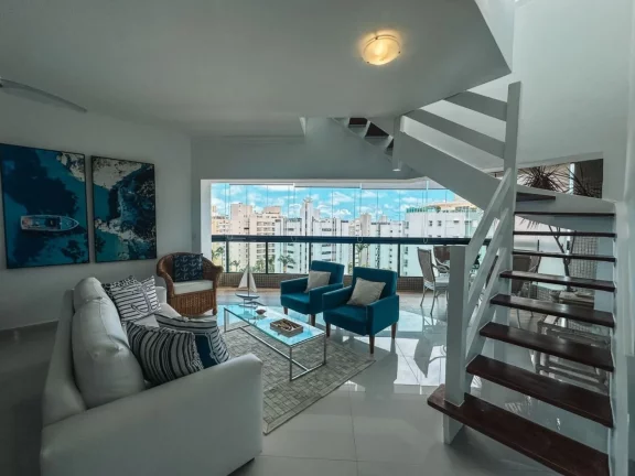 Imagem Cobertura de Luxo à Venda na Riviera de São Lourenço Módulo 03. 4 Quartos, 3 Suítes, 3 Salas, 3 Vagas, 341,25m²!