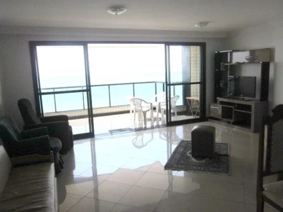 Apartamento Alto Padrão, 04 Quartos, 02 Suites, 02 Vagas de Garagem, Frente Mar, Praia do Morro, Guarapari - ES