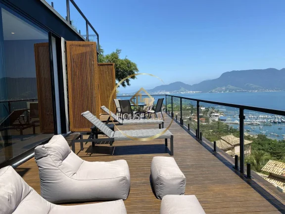 Imagem Casa Sobrado 4 dormitórios ( 4 suítes), 3 vagas, 497m², Ilhabela, SP.