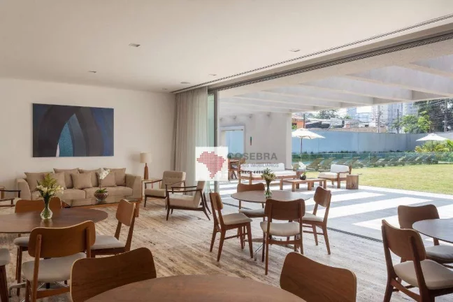 Imagem Apartamento com 1 dormitório para alugar, 95 m² por R$ 12.409,93/mês - Vila Olímpia - São Paulo/SP