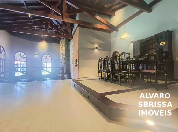 Imagem Linda chácara com 2 casas repleta armários e ar condicionado com Área Gourmet Premium com salão de jogos e piscina no Condomínio City Castelo em ItuSP