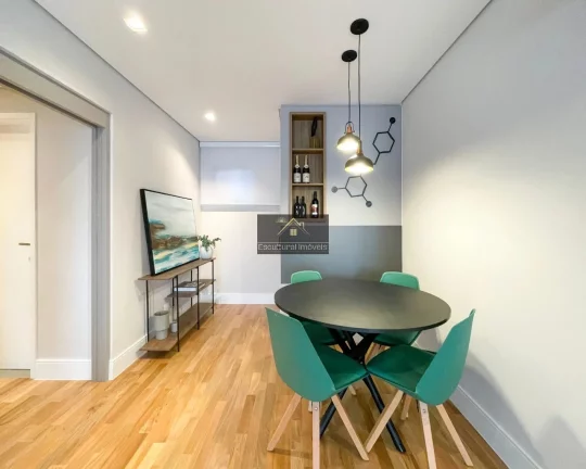 Imagem PRONTO VOCÊ ACHOU BROOKLIN APARTAMENTO 2 DORMITÓRIOS SENDO 1 SUÍTE SALA PARA 2 AMBIENTES COZINHA AMERICANA ANDAR ALTO VISTA MARAVILHOSA 1 VAGA LAZER