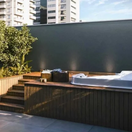 Imagem Apartamento com 4 suítes, closet e 3 vagas de garagem em Balneário Camboriú
