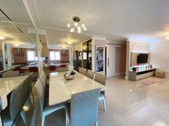 Imagem Apartamento de luxo no coração de Santo André-SP: 3 quartos, 3 suítes, 4 banheiros, 2 vagas na garagem, 115m²! Confira agora no Condomínio Paris Santo André!