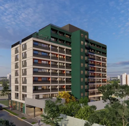 Studio à venda em São Paulo, Campo Belo, com 1 quarto, 31,06m2