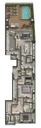 Imagem Apartamento em América - Joinville SC