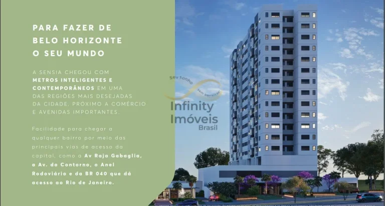 Imagem SENSIA WAY ESTORIL - Apartamento à venda no bairro Estoril - Belo Horizonte/MG