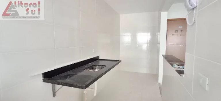 Imagem Apartamento para venda no bairro Caiçara, Praia Grande-SP: 2 quartos, 1 suíte, 1 sala, 2 banheiros, 1 vaga, 77m². Venha conferir!