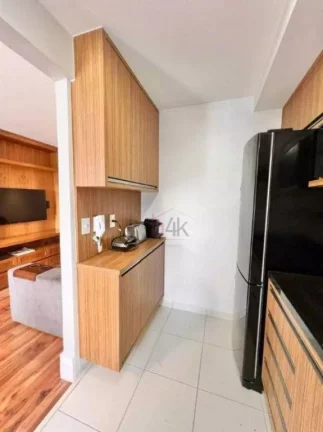 Imagem Apartamento à Venda no Campo Belo, SP | 47m², 1 Dorm, Mobiliado