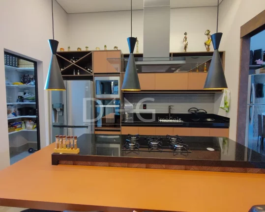 Imagem Casa térrea para venda com 3 suítes / Condomínio Reserva Real / Paulínia/SP