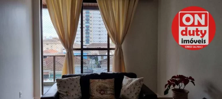 Imagem Apartamento com 3 dormitórios à venda, 140 m² por R$ 800.000,00 - Embaré - Santos/SP