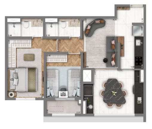 Imagem Living Address Alto do Ipiranga