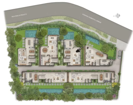 Imagem Luxuosa Casa em Condomínio à Venda no Jardim Guedala - São Paulo-SP: 3 Quartos, 3 Suítes, 4 Banheiros, 3 Vagas, 493m².