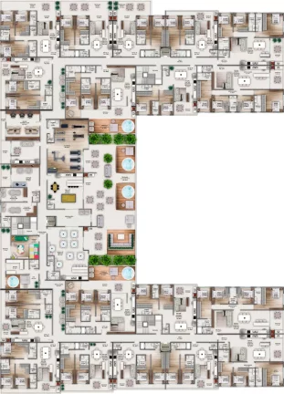 Imagem Atlântico Residence - Breve Lançamento - Apartamento à venda no bairro Canto Grande - Bombinhas/SC