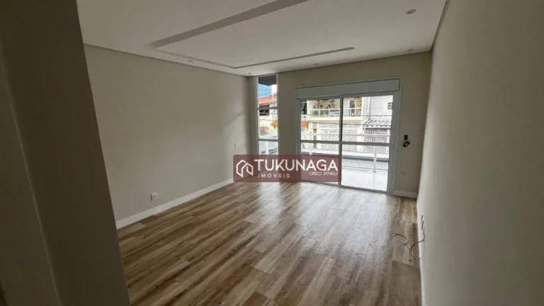Imagem Sobrado Parque Continental 1 Sobrado novo moderno com 3 suítes, garagem para 4 carros e área gourmet .