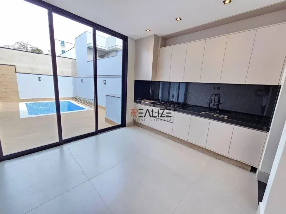 Imagem Casa com 3 suítes e escritório à venda, 190 m² por R$ 1.790.000 - Condomínio London Park - Indaiatuba/SP