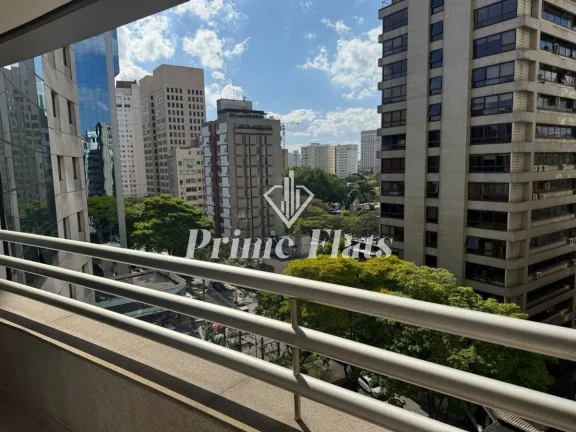 Imagem Flat disponível para venda no Meliá Jardim Europa no Itaim Bibi, com 35m², 1 dormitório e 1 vaga de garagem