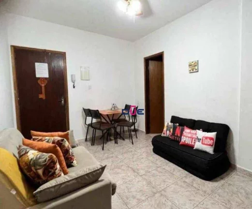 Imagem Apartamento com 1 dormitório à venda, 59 m² por R$ 300.000,00 - Gonzaga - Santos/SP
