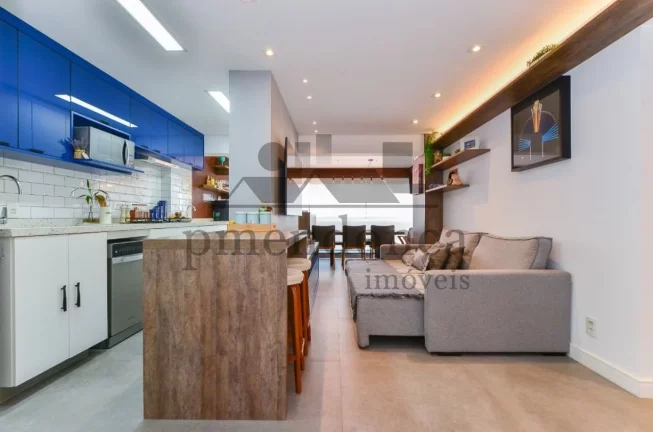 Imagem Pinheiros, apartamento com 98m² e varanda gourmet pronto para morar!
