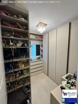 Imagem VISTA PATAMARES - 3/4  UMA SUITE REFORMADO E MOBILIADO 1 VAGAS E INFRA 