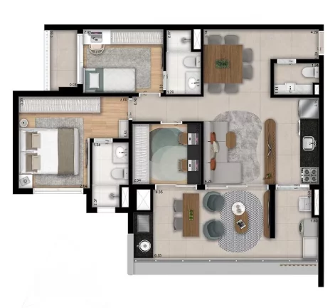 Imagem Apartamento em Campo Belo - São Paulo SP