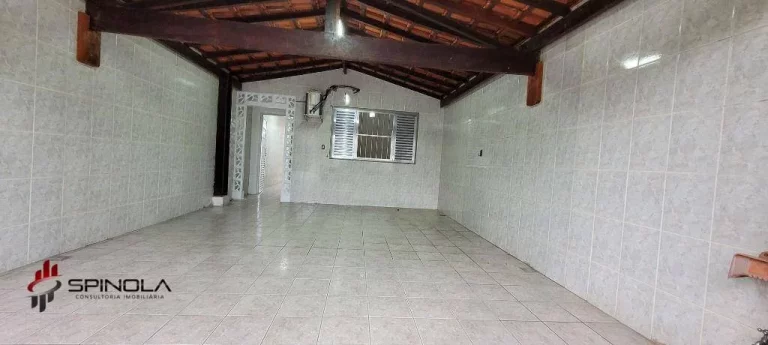 Imagem Casa com 3 dormitórios à venda, 89 m² por R$ 455.000,00 - Mirim - Praia Grande/SP