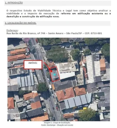Imagem Casa COMERCIAL em Santo Amaro (Zona Sul) c/ 100m²