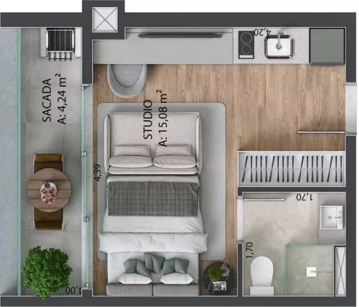 Imagem The Balance - Apartamento à venda no bairro Bigorrilho - Curitiba/PR