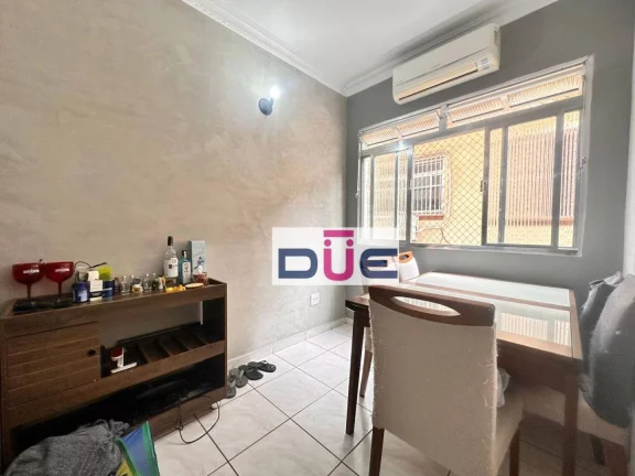 Imagem Apartamento com 2 dormitórios à venda, 75 m² por R$ 430.000 - Boqueirão - Santos/SP