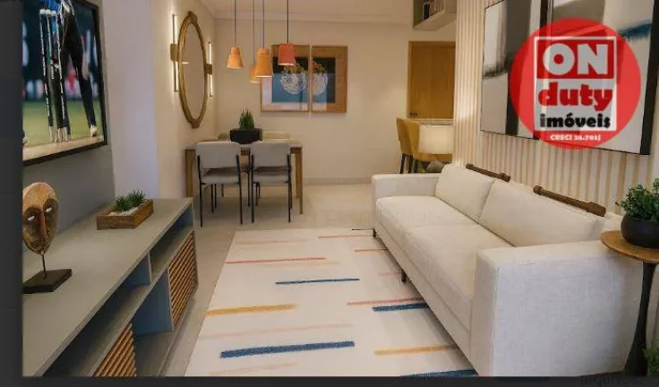 Imagem Lançamento!! Apartamento com 2 suítes com lavabo à venda, 74 m² a partir R$ 1.153.141 - Ponta da Praia - Santos/SP