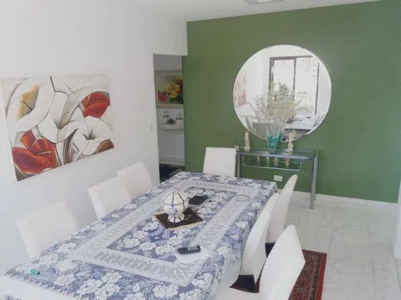 Imagem Apartamento com 3 dormitórios à venda, 215 m² - Tombo - Guarujá/SP
