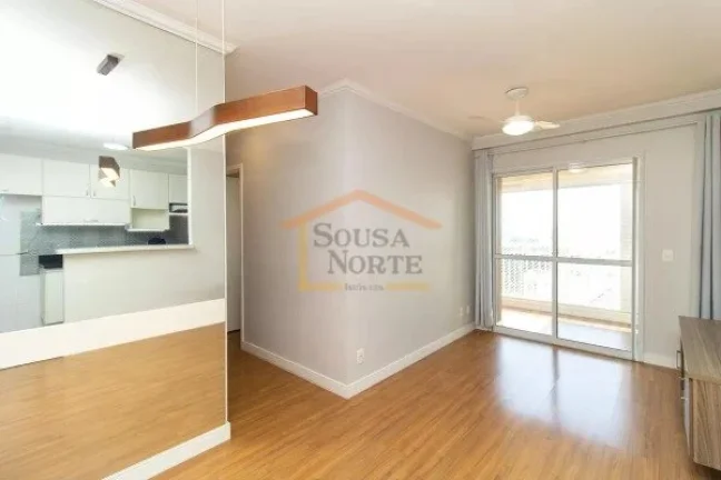 Imagem Apartamento de 63m² com 2 dormitórios, sendo 1 suíte, ambos com armários novos. Um dos quartos c...