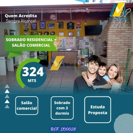 Imagem Lindo Sobrado, oportunidade imperdível!