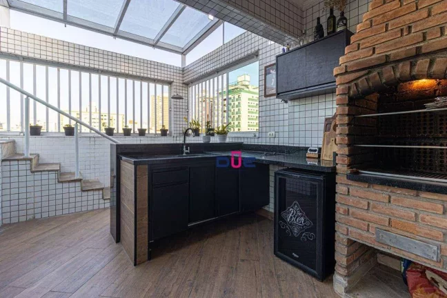 Imagem Cobertura com 3 dormitórios à venda, 170 m² por R$ 1.060.000,00 - Campo Grande - Santos/SP