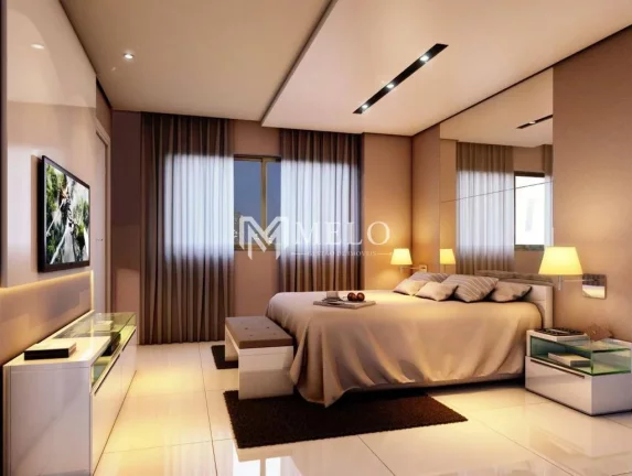 Imagem 4qts., 2 suítes, 2 vagas, 134,45m² em Candeias...